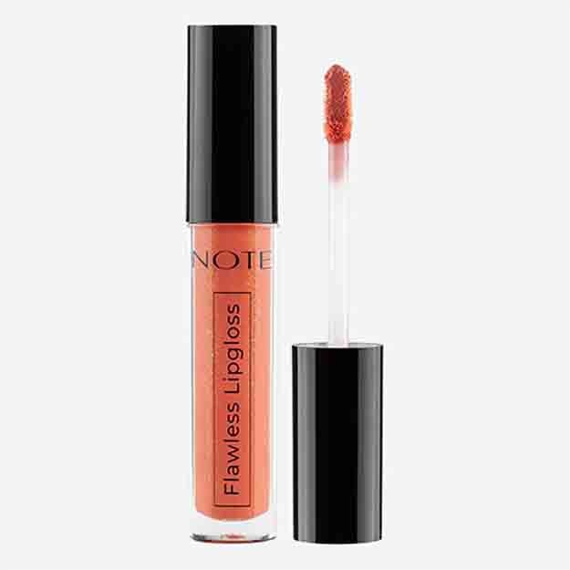 Suyuq lab bo‘yog‘i rangi Note Flawless Lipgloss 05 light porcellain
