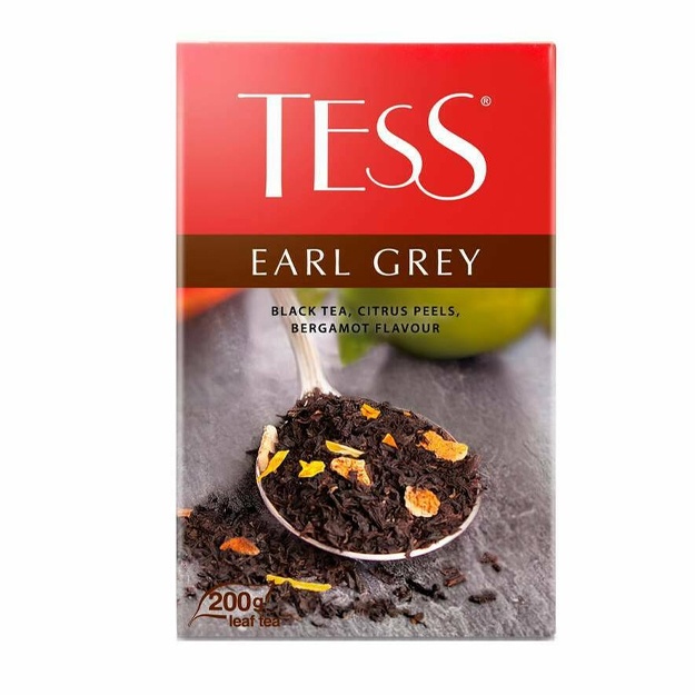 TESS qora bo‘sh bargli choy "EARL GREY" 100 gramm