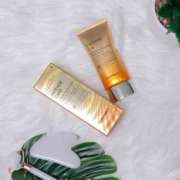 Quyoshdan himoya qiluvchi krem Intense Care Gold 24K Snail Sun Cream 50 ml