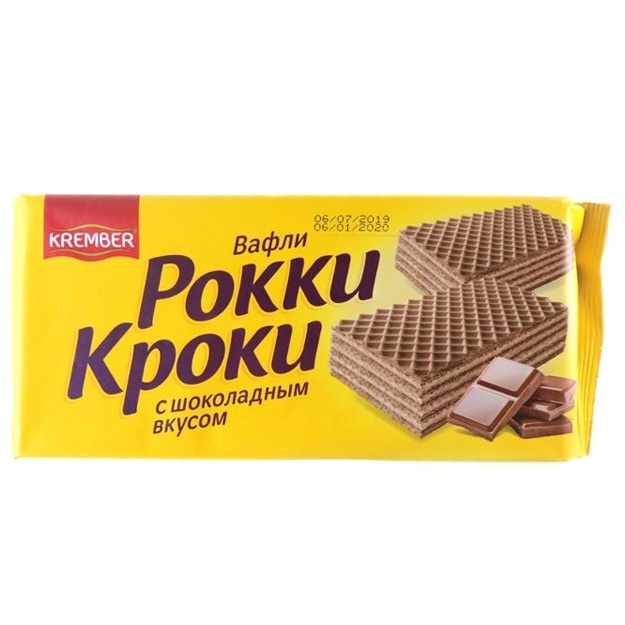 Gofretlar Krember Rokki Sross, shokolad ta’mi bilan