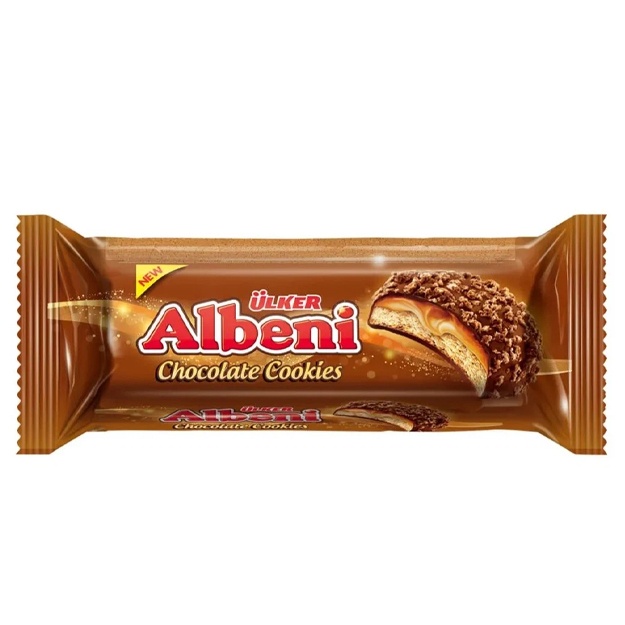 ÜLKER ALBENI ШОКОЛАДНО-КАРАМЕЛЬНОЕ ПЕЧЕНЬЕ НОЭ 170 ГР *12