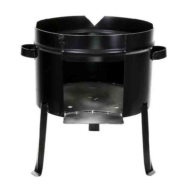 Qozon uchun o‘choq 22 litr, po‘lat 2 mm d-450 mm