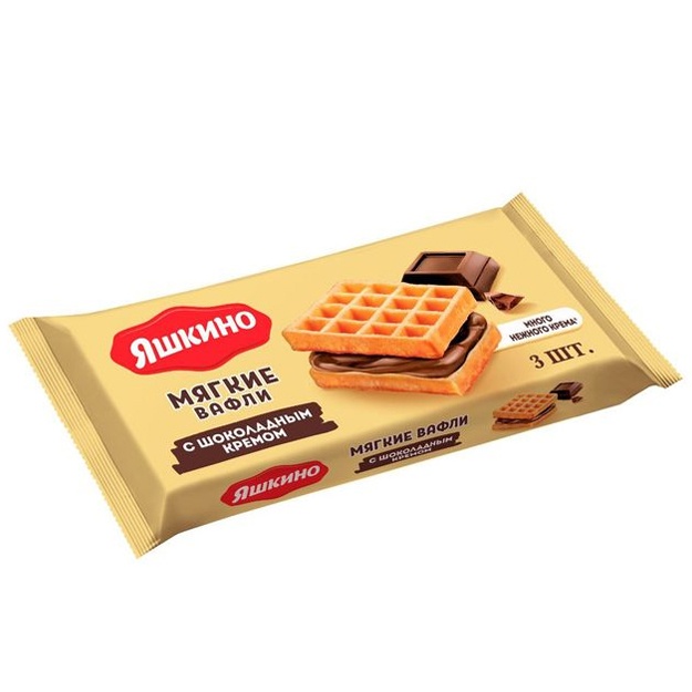 Gilos murabbosi bilan yumshoq vafli 120 gr shokoladli