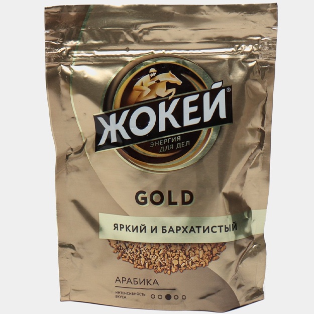 Кофе Жокей Gold яркий и бархатистый, 150 г