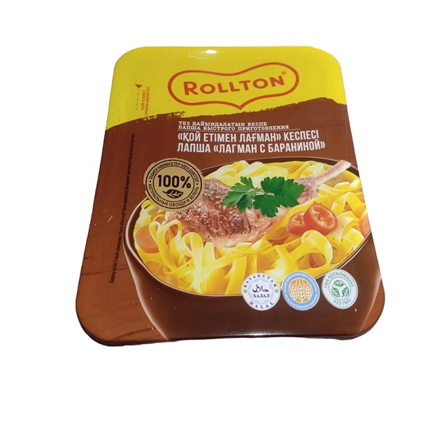 Tez tuxumli noodles Rollton lagman qo‘zi go‘shti bilan 90 g
