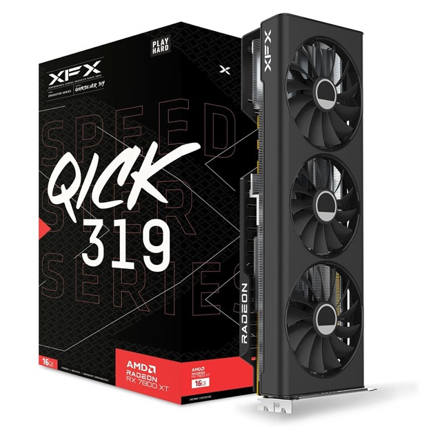 Видеокарта XFX Speedster QICK319 Radeon RX 7800 XT 16 GB (from U.A.E)