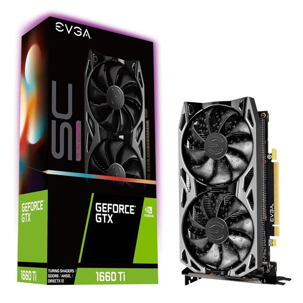 Videokarta EVGA 06G-P4-1667-KR GeForce GTX 1660 Ti 6GB (from U.A.E)