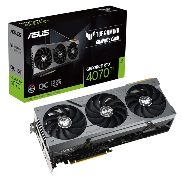 Видеокарта ASUS TUF Gaming NVIDIA GeForce RTX 4070 Ti 12GB (from U.A.E)