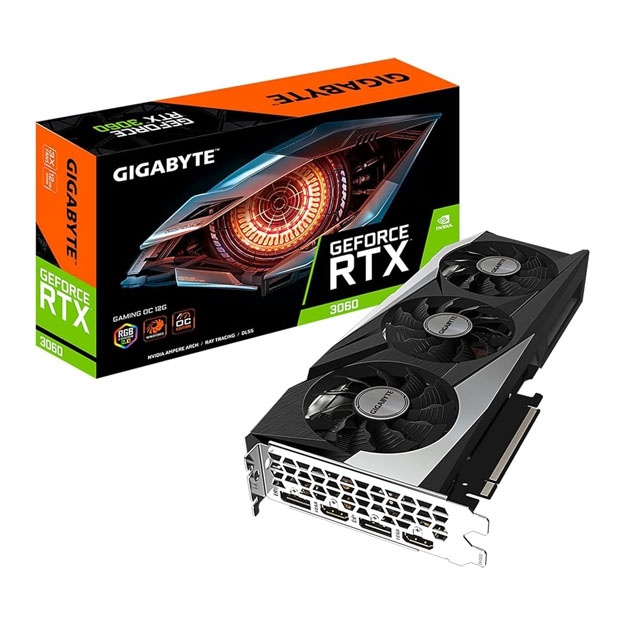 Видеокарта GIGABYTE GeForce RTX 3060 Gaming OC 12GB (from U.A.E)