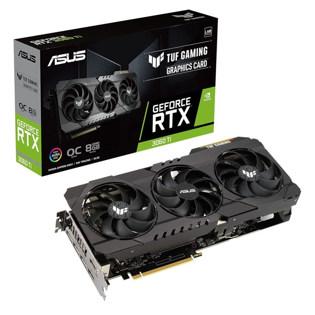 Videokarta ASUS TUF NVIDIA GeForce RTX 3060TI 8 GB (from U.A.E)