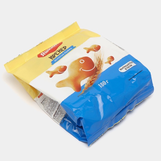 Yashkino kraker pishiriqlari, Oltin baliq, 180 g