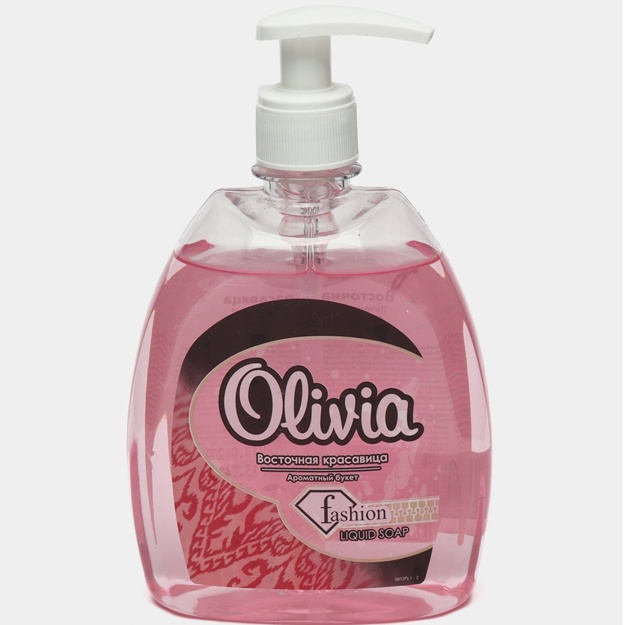 Suyuq kremli sovun Olivia Fashion, 500 ml rozoviy