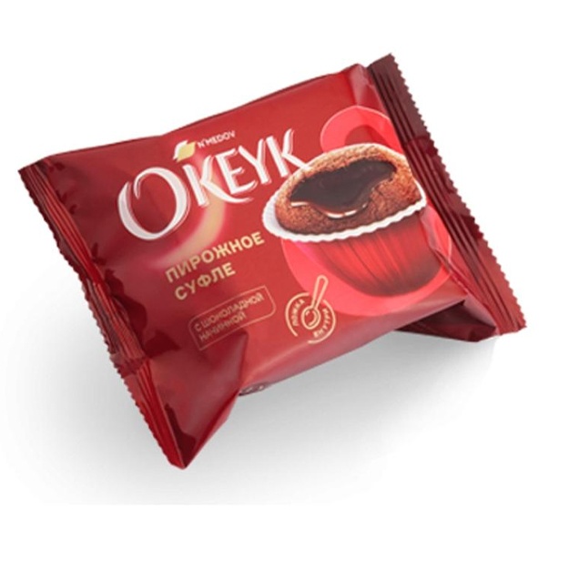 Shokoladli to‘ldirilgan Okeyk keki 70g