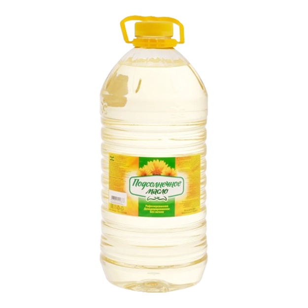Qayta qilingan kungaboqar yog‘i, 5 l