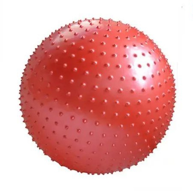 Fitnes to‘pi, massaj shpikli Fitbol, ​​75 sm krasniyi