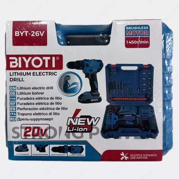 Аккумуляторная дрель-шуруповерт Biyoti Biyoti-CD26C