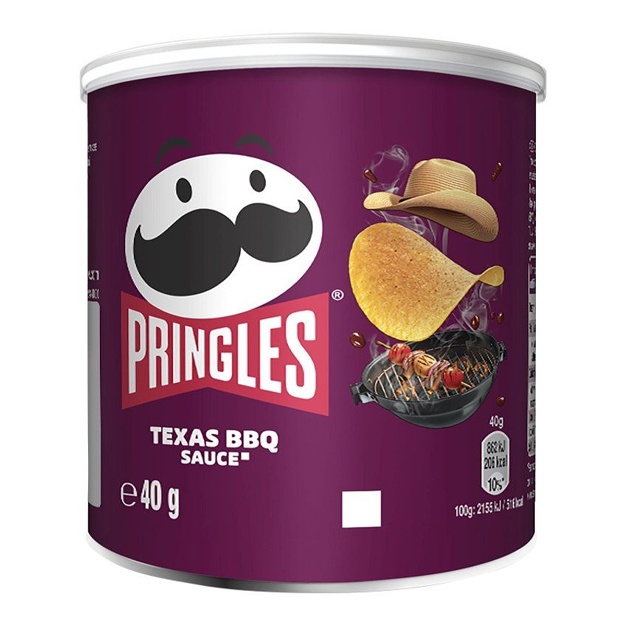 Pringles kartoshka chiplari 40 g Texasskiy sous dlya barbekyu