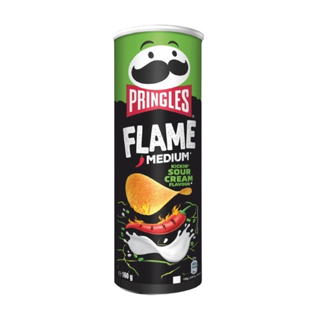 Pringles kartoshka chiplari 165 g Udarnaya smetana