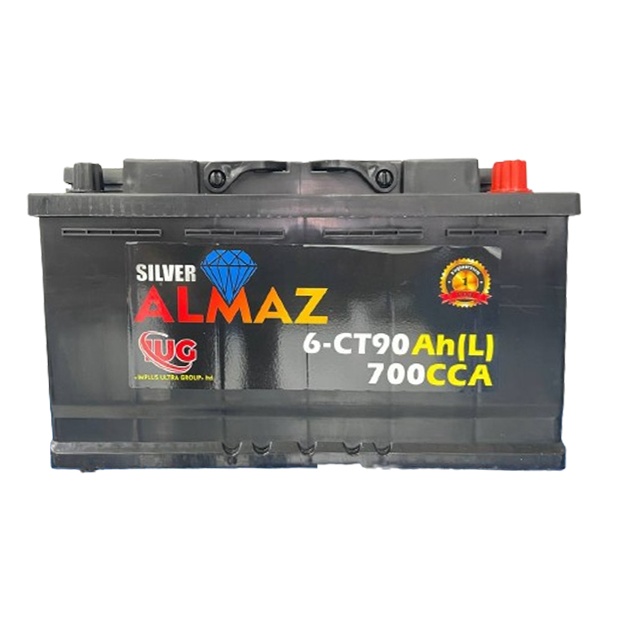 Avtomobil akkumulyatori Almaz 90 Ah Zil 53