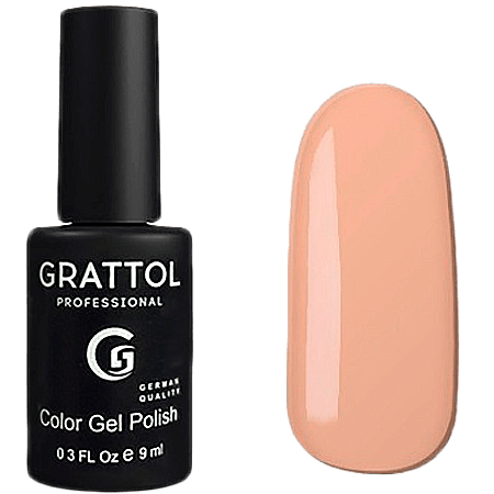 Grattol Color Gel Polish Light Peach 9ml  GTC078