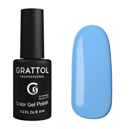 Grattol Color Gel Polish Ice Blue 9ml  GTC089