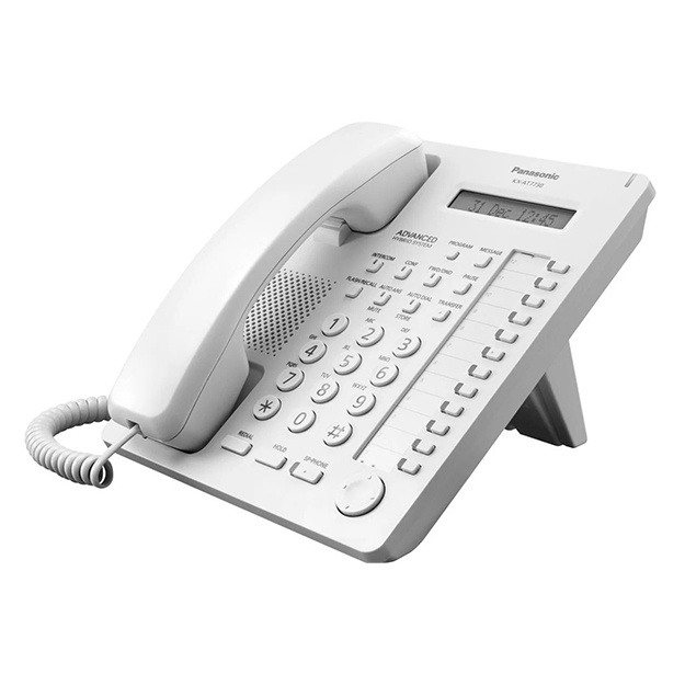 Tizim telefoni Panasonic KX-AT7730 oq