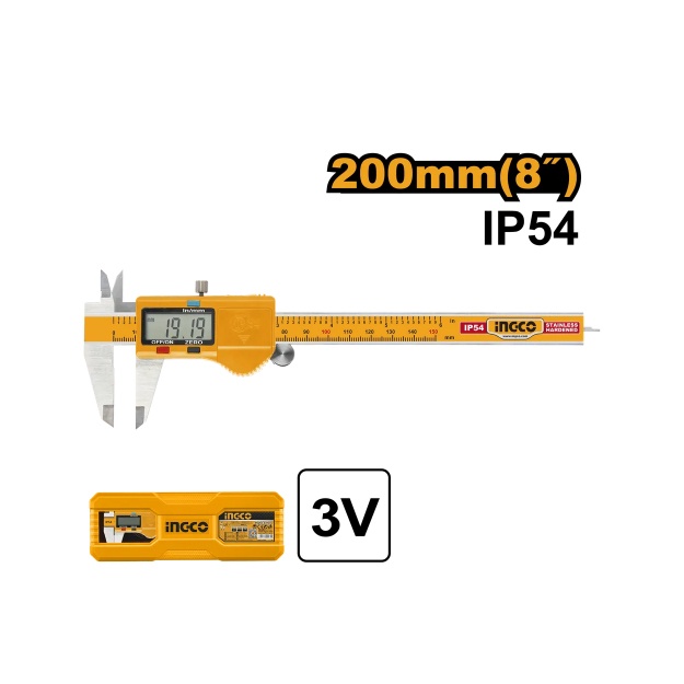 Raqamli kaliper 0-200 mm INGCO HDCD28200 INDUSTRIAL