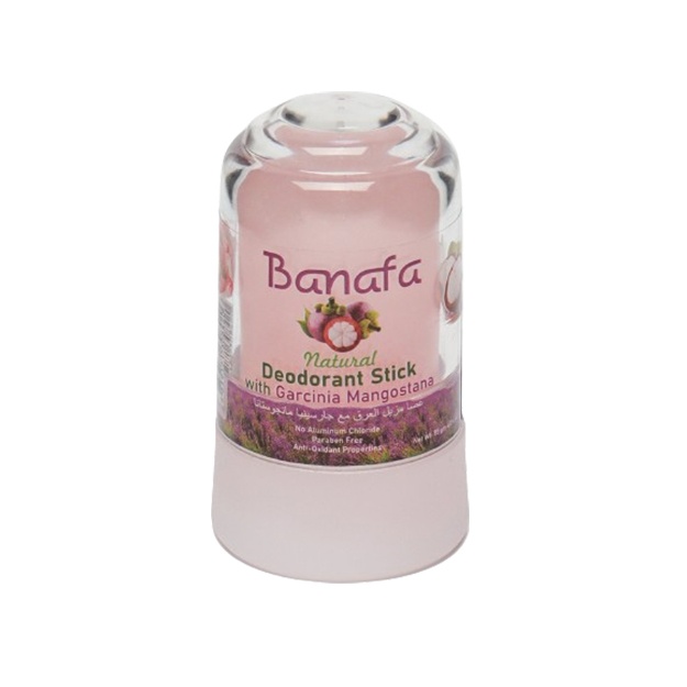 Tabiiy minerallar va achchiq toshli dezodarant stisk Banafa original, 70 g rozoviy