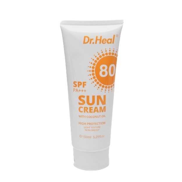 Крем Dr.Heal, большой объем spf 80 PA++, 150 мл белый