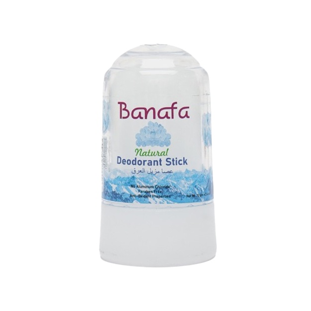 Tabiiy minerallar va achchiq toshli dezodarant stisk Banafa original, 70 g Muz