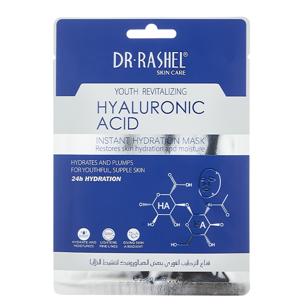 Yuz uchun niqob DR.RASHEL Hyaluronic Acid Instant Hydration MaskDr.Rashel