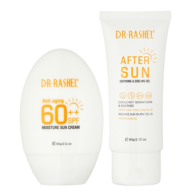 Quyoshdan himoya qilish to‘plami Hydrating & anti-aging sun protection kit