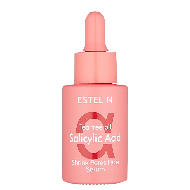 Yuz uchun zardobi Estelin Tea Tree Oil Salicylic Acid Shrink Pores Face Serum