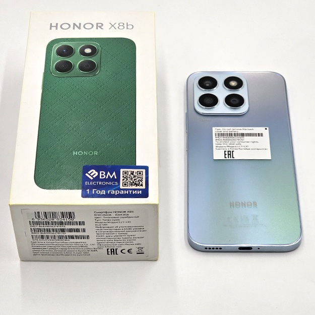 Honor X8b 8/256 GB (Ikkinchi qo‘l) Silver