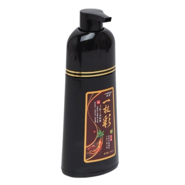 Shampun soch bo‘yog‘i Meidu qora va to‘q jigarrang 3 tasi 1 da (500 ml)