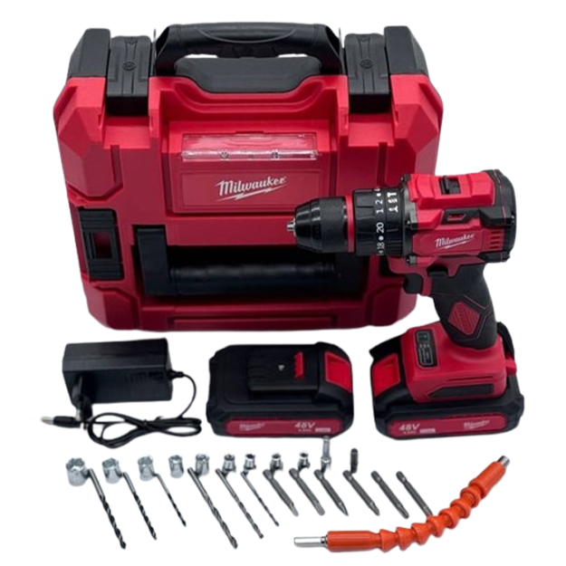Simsiz tornavida Milwaukee 48 v nusxasi