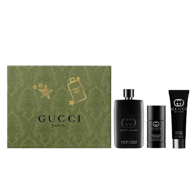 Gucci Guilty (M) Set EDP 90ml + DEO STICK 75ml  + SHG 50ml