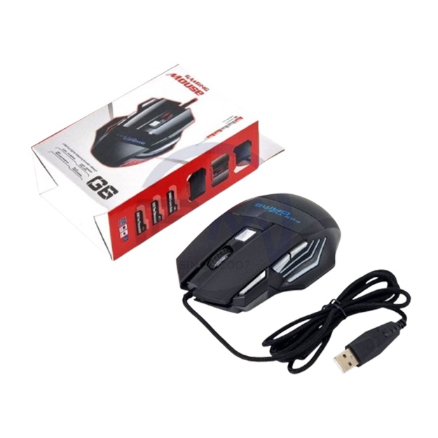 Игровая мышь проводная G6 12800 Dpi