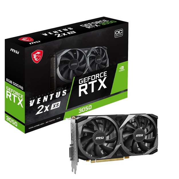 Видеокарта MSI Gaming GeForce RTX 3050 8GB GDRR6 (from U.A.E)