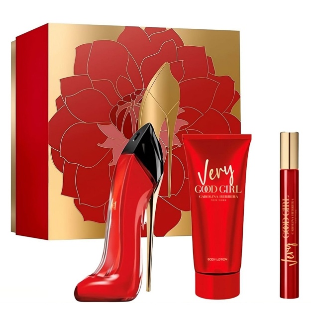 Carolina Herrera Very Good Girl (W) Set EDP 80ml + EDP 10ml + B/L 100ml