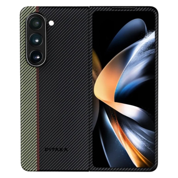 Telefon uchun g‘ilof Pitaka Fusion Weaving MagEz Galaxy Z Fold5 Overture