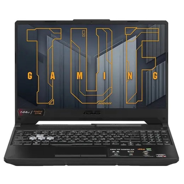 Noutbuk Asus TUF Gaming A15 FA506NF-HN018 R5 7535HS 16/512GB SSD GeForce RTX2050 4GB 15.6" FHD IPS 144Hz Graphite Black