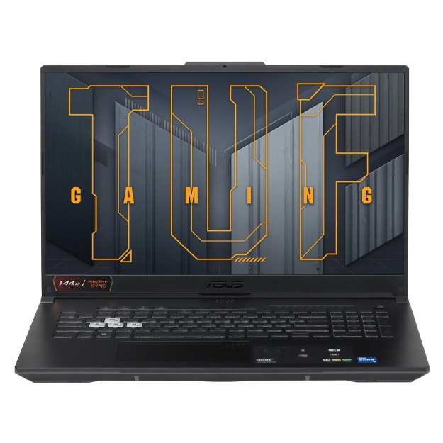 Noutbuk Asus TUF Gaming F17 FX707ZC4-HX014 i5-12500H 16/512GB SSD NVidia GeForce RTX3050 4GB 17.3" FHD IPS 144Hz Graphite Black