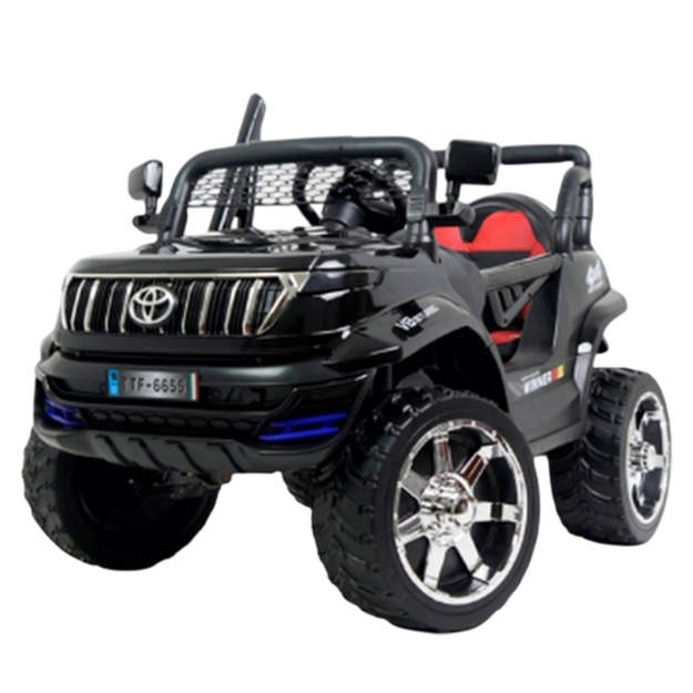 Bolalar elektromobili Toyota 6655 qora