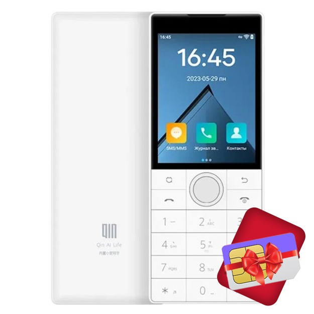 Tugmali smartfon Duoqin F22 2/16 GB Oq