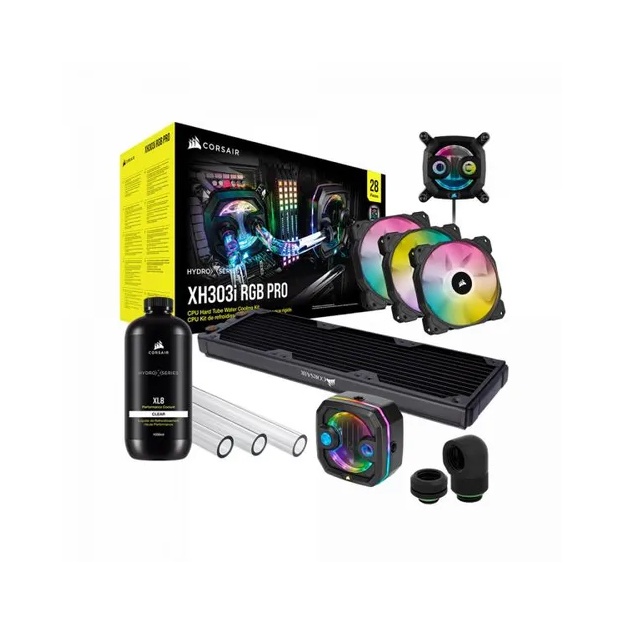 Система жидкостного охлаждения HYDRO X SERIES iCUE XH303i RGB PRO Черный