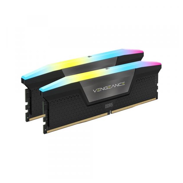 Operativ xotira VENGEANCE RGB 32 GB (2x16 GB) DDR5 DRAM 6000Mhz C40