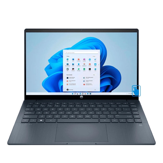 Noutbuk Hp Pavilion x360 14-ek0073dx i5-1235u 8/512 (blue)