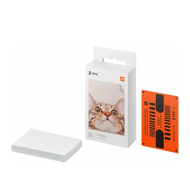 Фотобумага Mi Portable Photo Printer Paper (2x3-inch, 20-sheets)