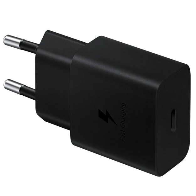Zaryadlovchi Samsung 15W Power Adapter + Usb Type-C 2A Black -  Ep-T1510Xbegru